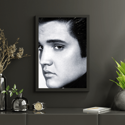 Diamond Painting Elvis Presley w czerni i bieli - SEOS Shop ®