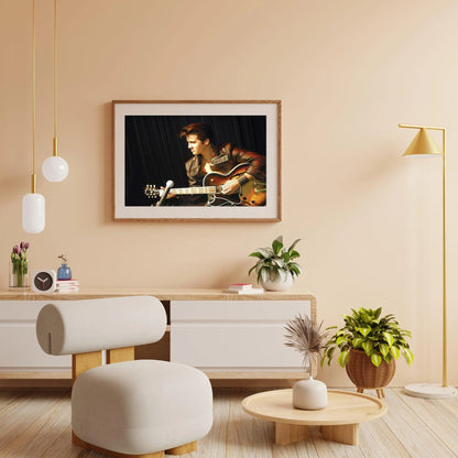 Diamond Painting Elvis Presley z gitarą - SEOS Shop ®