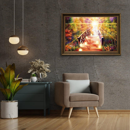 Diamond Painting Anioł na moście - SEOS Shop ®