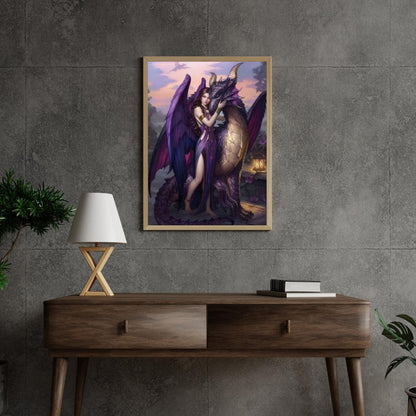 Diamond Painting Fee z Dragonem - SEOS Shop ®