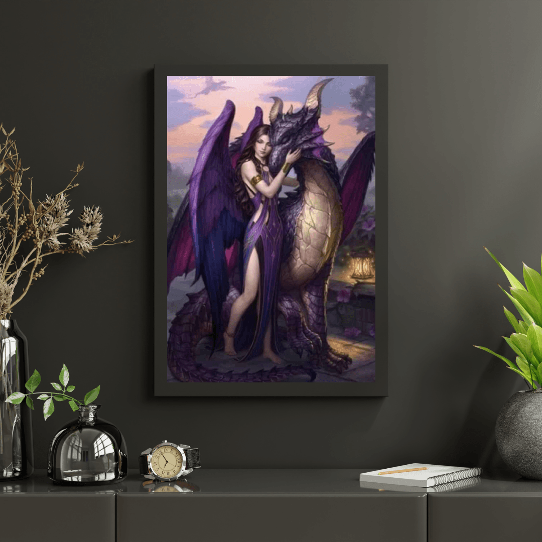 Diamond Painting Fee z Dragonem - SEOS Shop ®