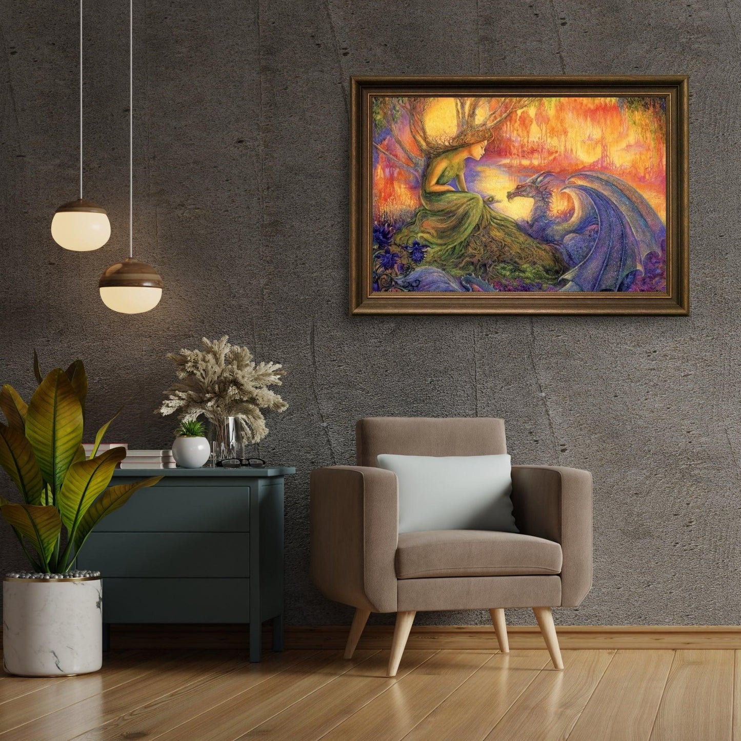 Diamond Painting Fee Spotkanie z Smokiem - SEOS Shop ®