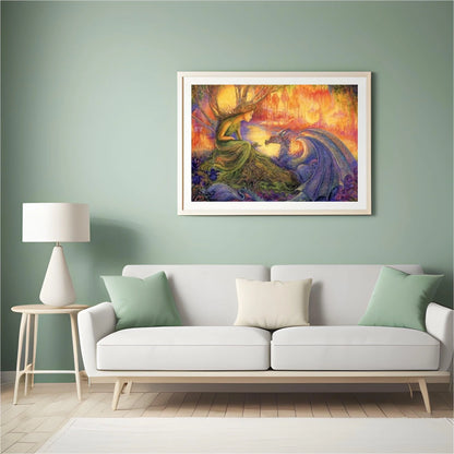 Diamond Painting Fee Spotkanie z Smokiem - SEOS Shop ®