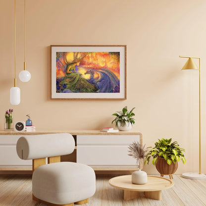 Diamond Painting Fee Spotkanie z Smokiem - SEOS Shop ®
