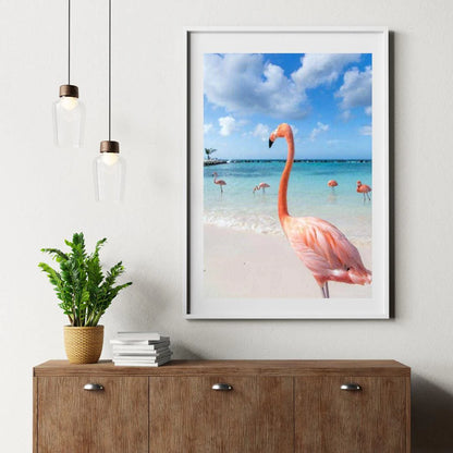 Diamond Painting Flamingo na plaży - SEOS Shop ®
