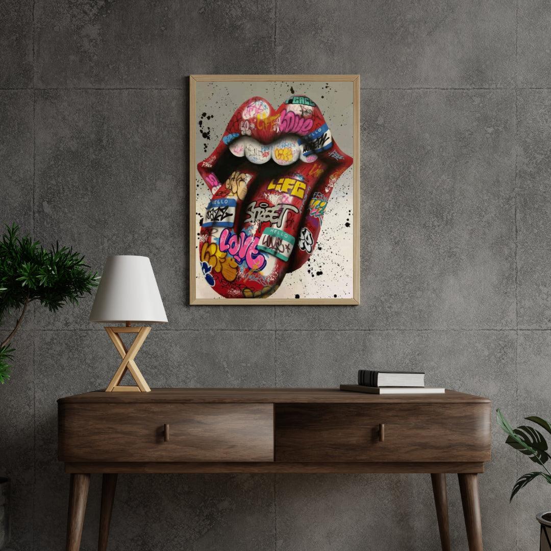 Diamond Painting Kolorowy Język - SEOS Shop ®