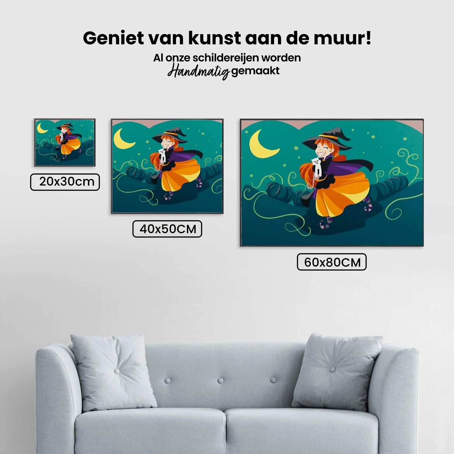 Diamond Painting Szczęśliwa dobra mała czarownica - SEOS Shop ®