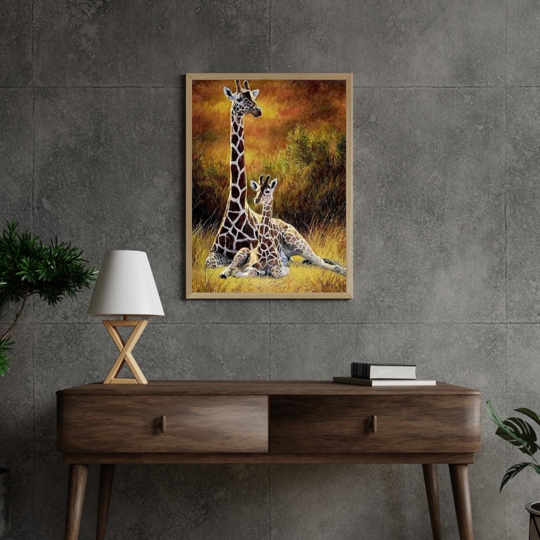 Diamond Painting Żyrafa Matka i Dziecko – SEOS Shop ®