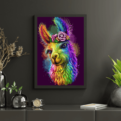 Diamond Painting Zabawna lama - SEOS Shop ®