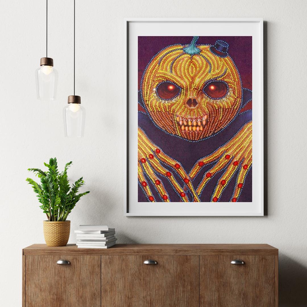 Diamond Painting Straszny Mężczyzna Dyniowy - SEOS Shop ®