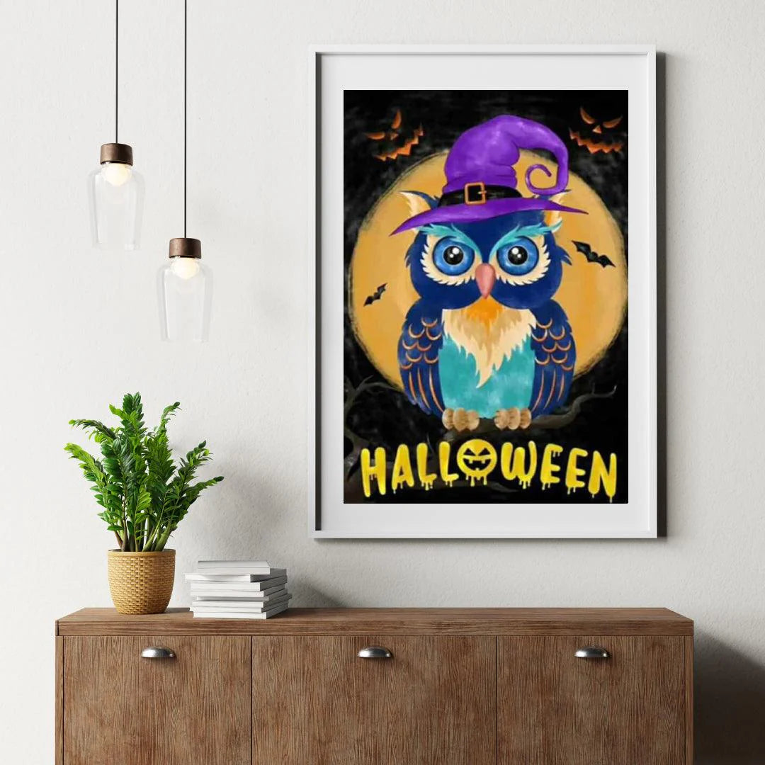 Diamond Painting Halloween Sowa - SEOS Shop ®
