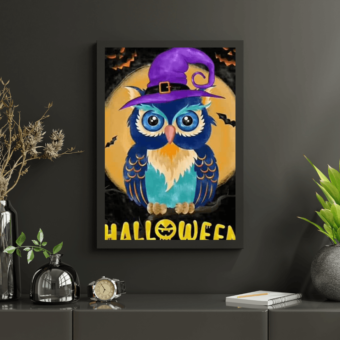 Diamond Painting Halloween Sowa - SEOS Shop ®