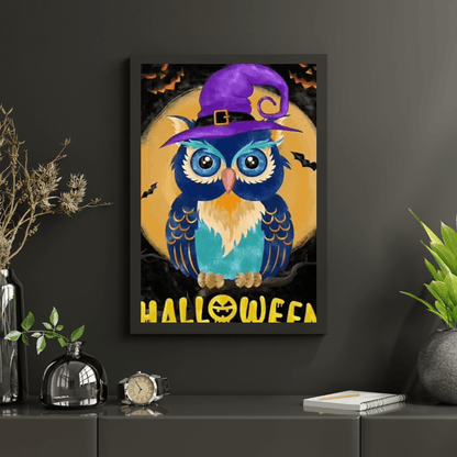 Diamond Painting Halloween Sowa - SEOS Shop ®