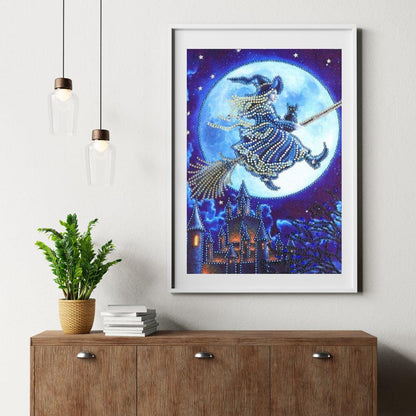 Diamond Painting Czarownica w Księżycowym Blasku - SEOS Shop ®
