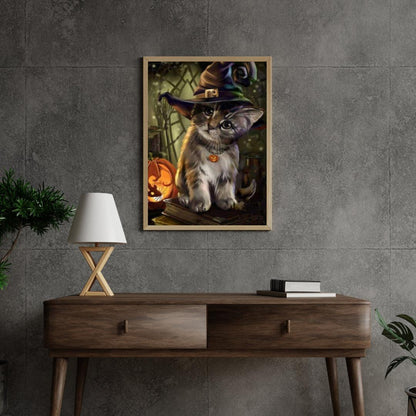 Diamond Painting Kot Halloween - SEOS Shop ®