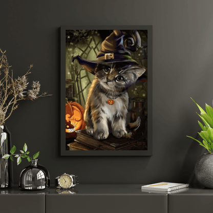 Diamond Painting Kot Halloween - SEOS Shop ®