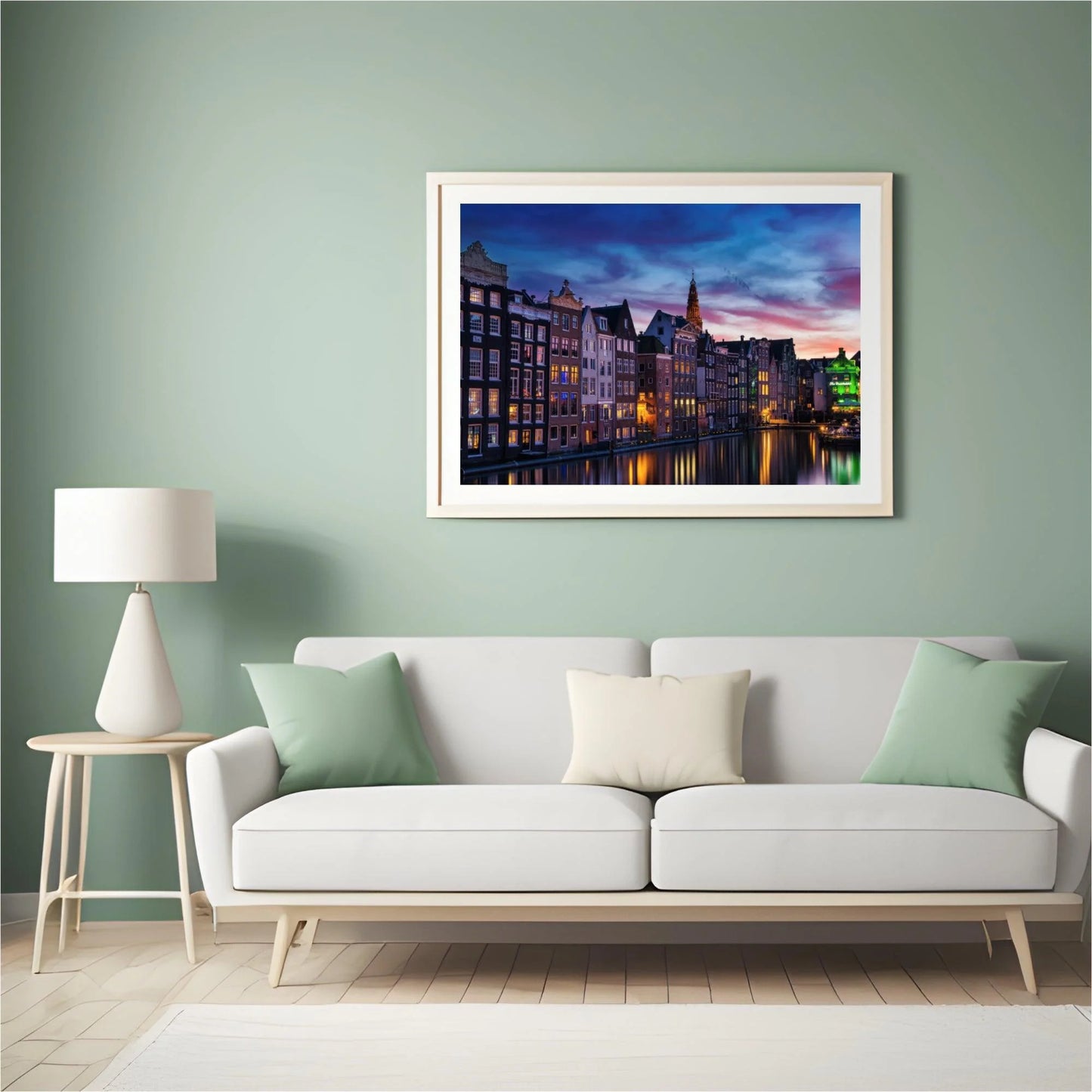 Diamond Painting Holenderskie Miasto Nocą - SEOS Shop ®