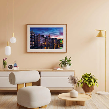 Diamond Painting Holenderskie Miasto Nocą - SEOS Shop ®