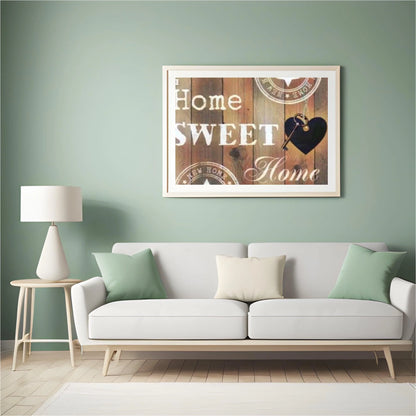 Diamond Painting Home Sweet Home Blank Hout – SEOS Shop ®