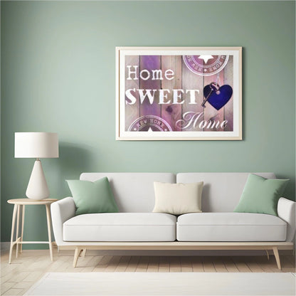 Diamond Painting Home Sweet Home Jasno Różowy – SEOS Shop ®
