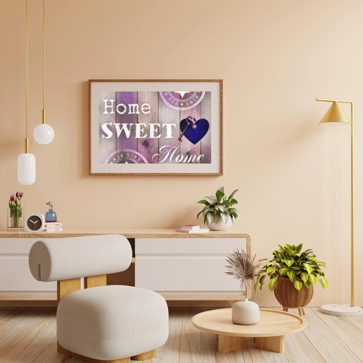 Diamond Painting Home Sweet Home Jasno Różowy – SEOS Shop ®