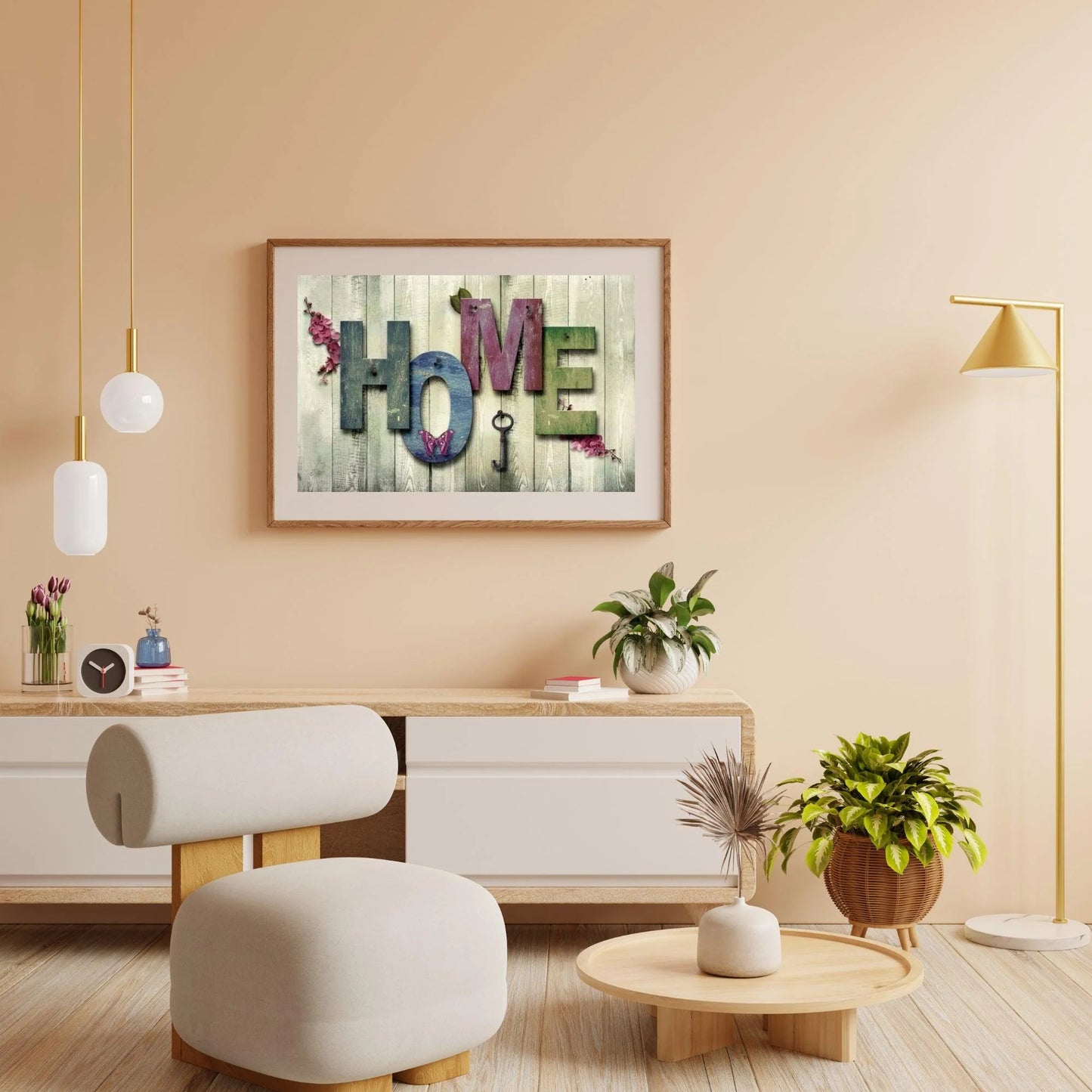 Diamond Painting Home z motylem i kluczem – SEOS Shop ®