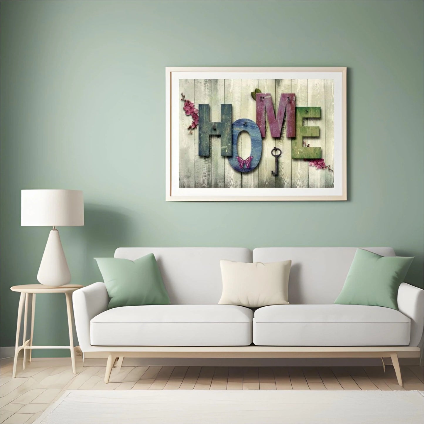 Diamond Painting Home z motylem i kluczem – SEOS Shop ®