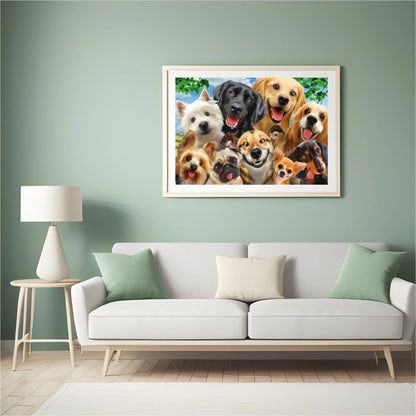 Diamond Painting Psy Tonie Język - SEOS Shop ®