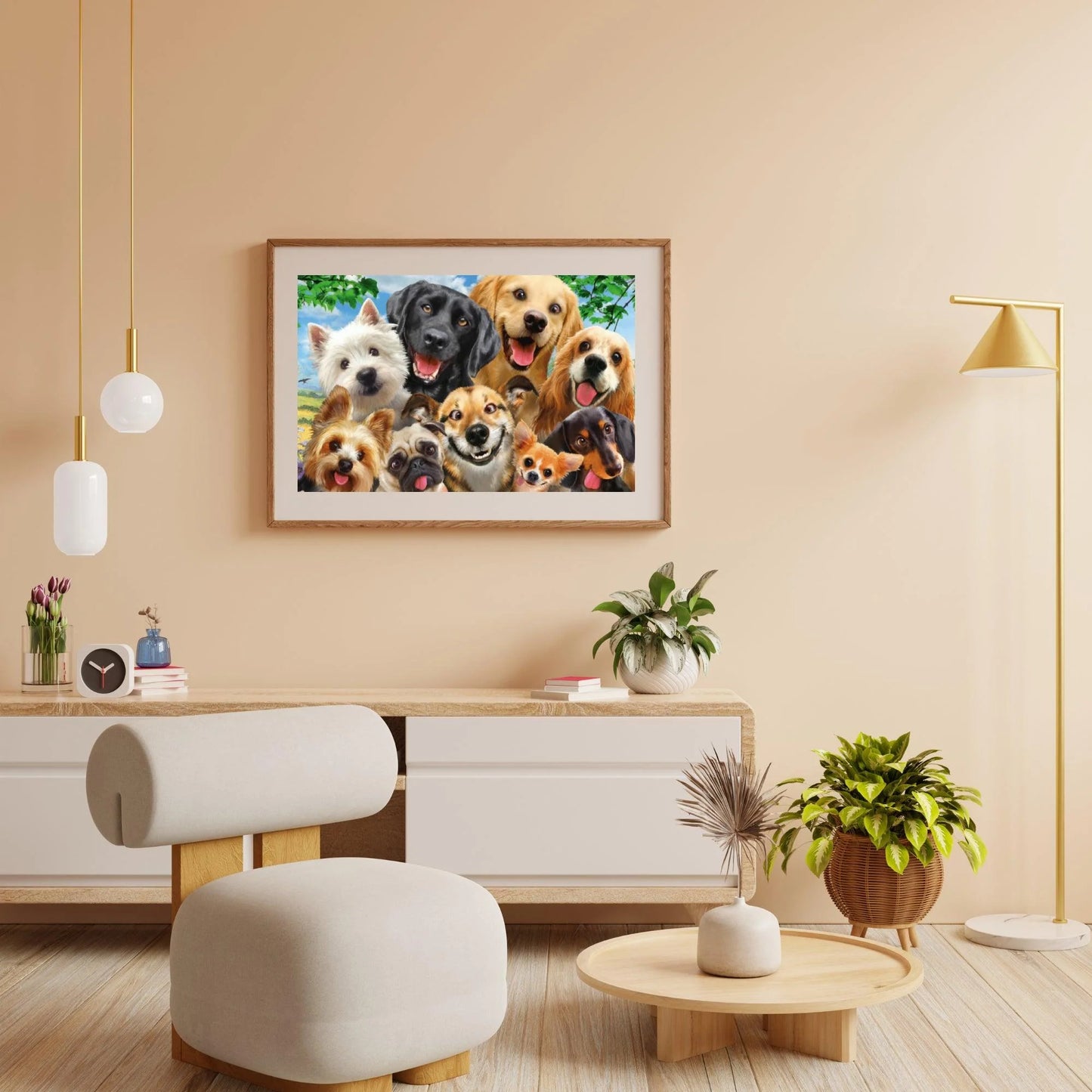 Diamond Painting Psy Tonie Język - SEOS Shop ®