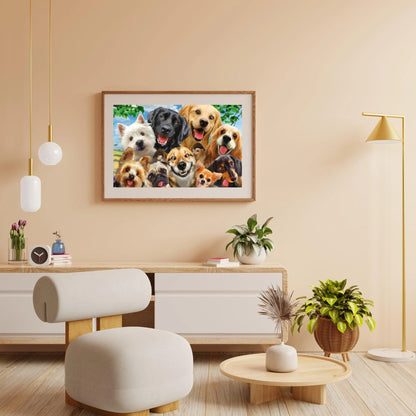 Diamond Painting Psy Tonie Język - SEOS Shop ®