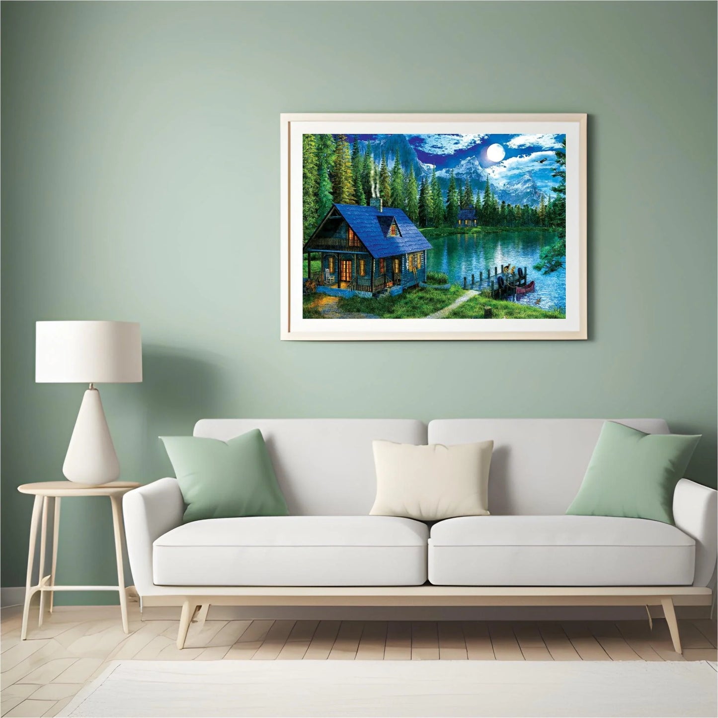 Diamond Painting Dom nad Jeziorem - SEOS Shop ®