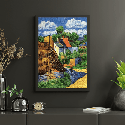 Diamond Painting Domy w Auvers - SEOS Shop ®