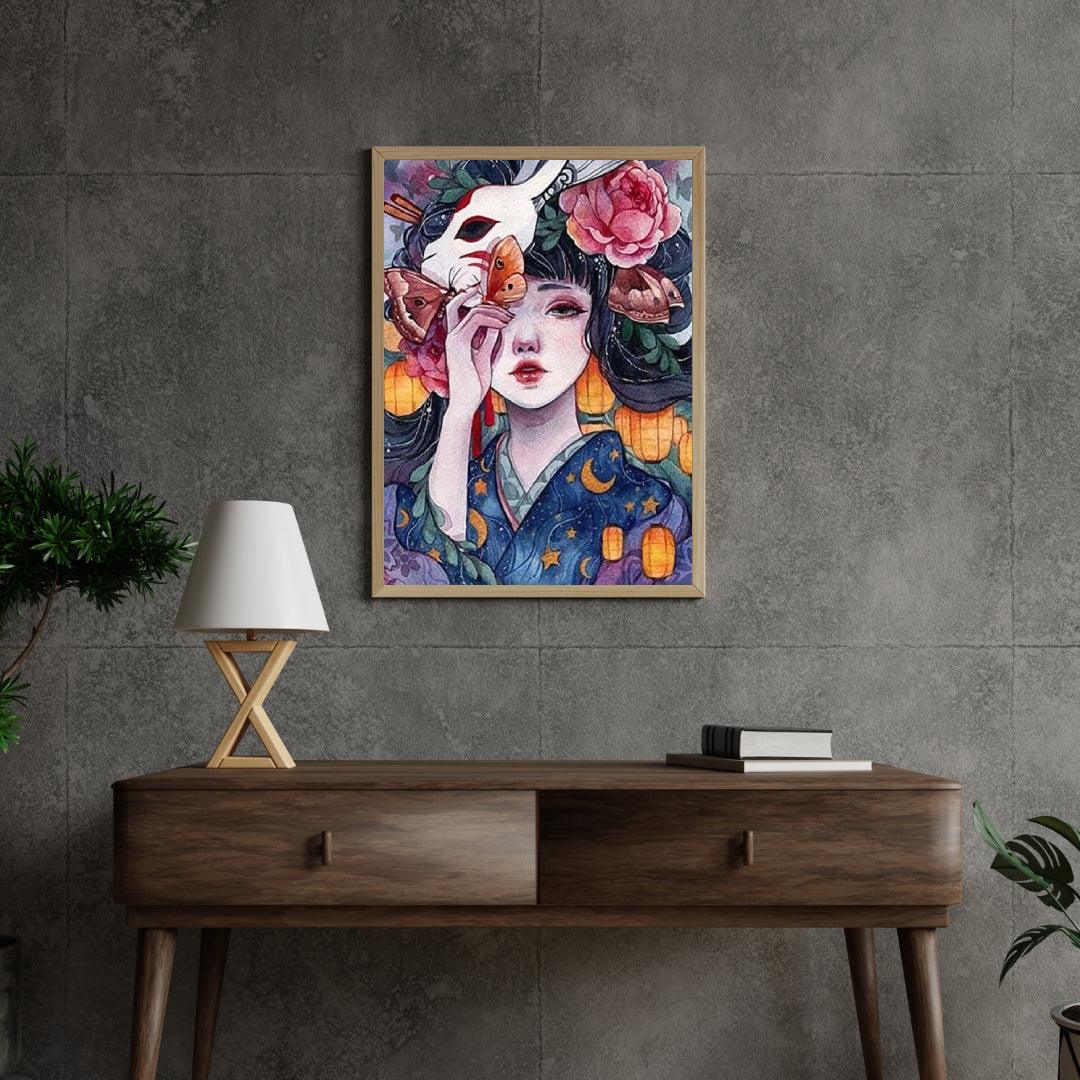 Diamond Painting Japońska Dziewczyna - SEOS Shop ®