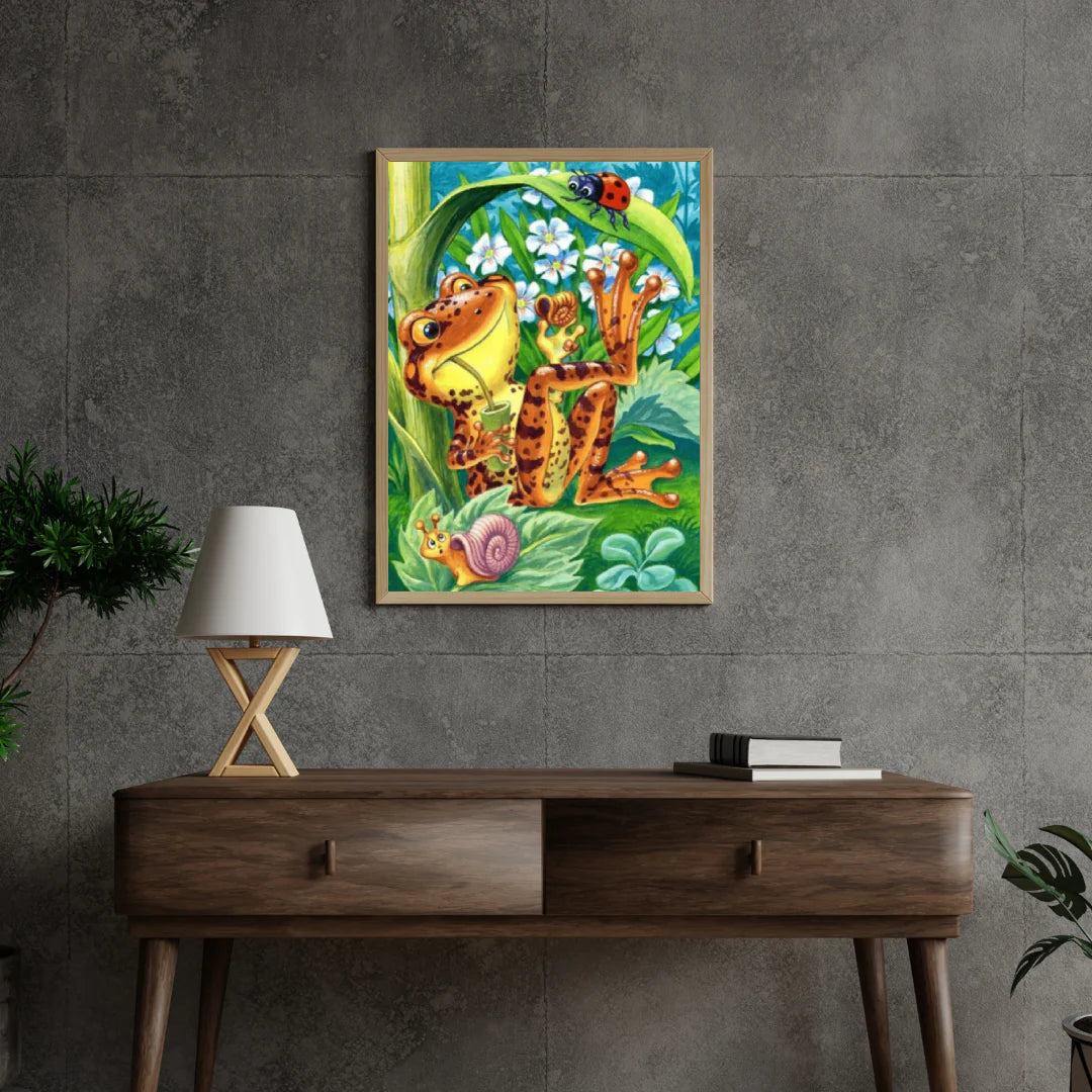 Diamond Painting Żaba z biedronką - SEOS Shop ®