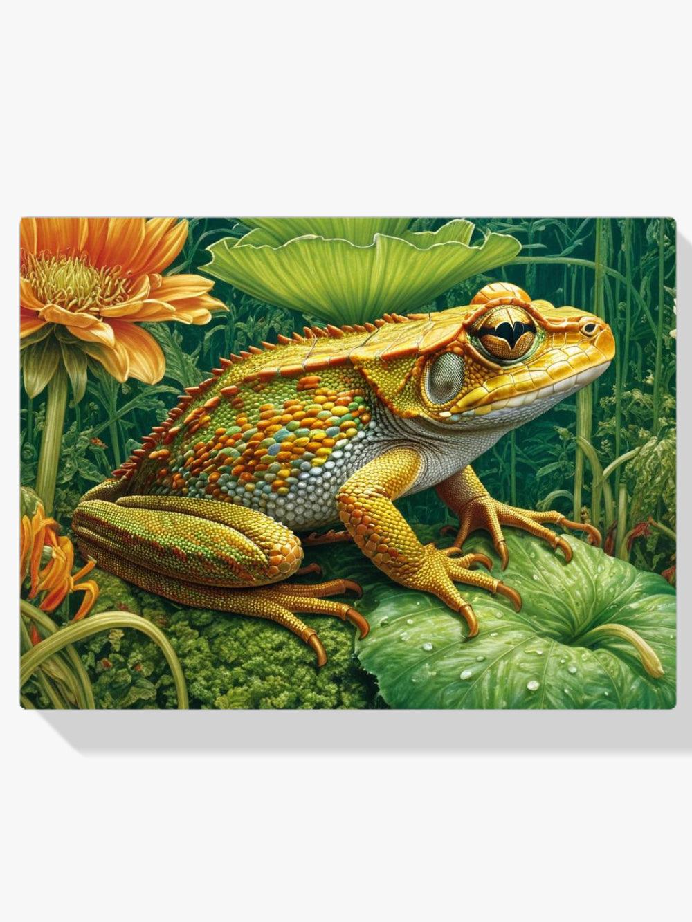 Diamond Painting Żaba na liściu - SEOS Shop ®