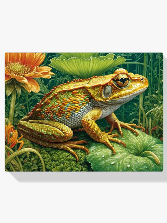 Diamond Painting Żaba na liściu - SEOS Shop ®