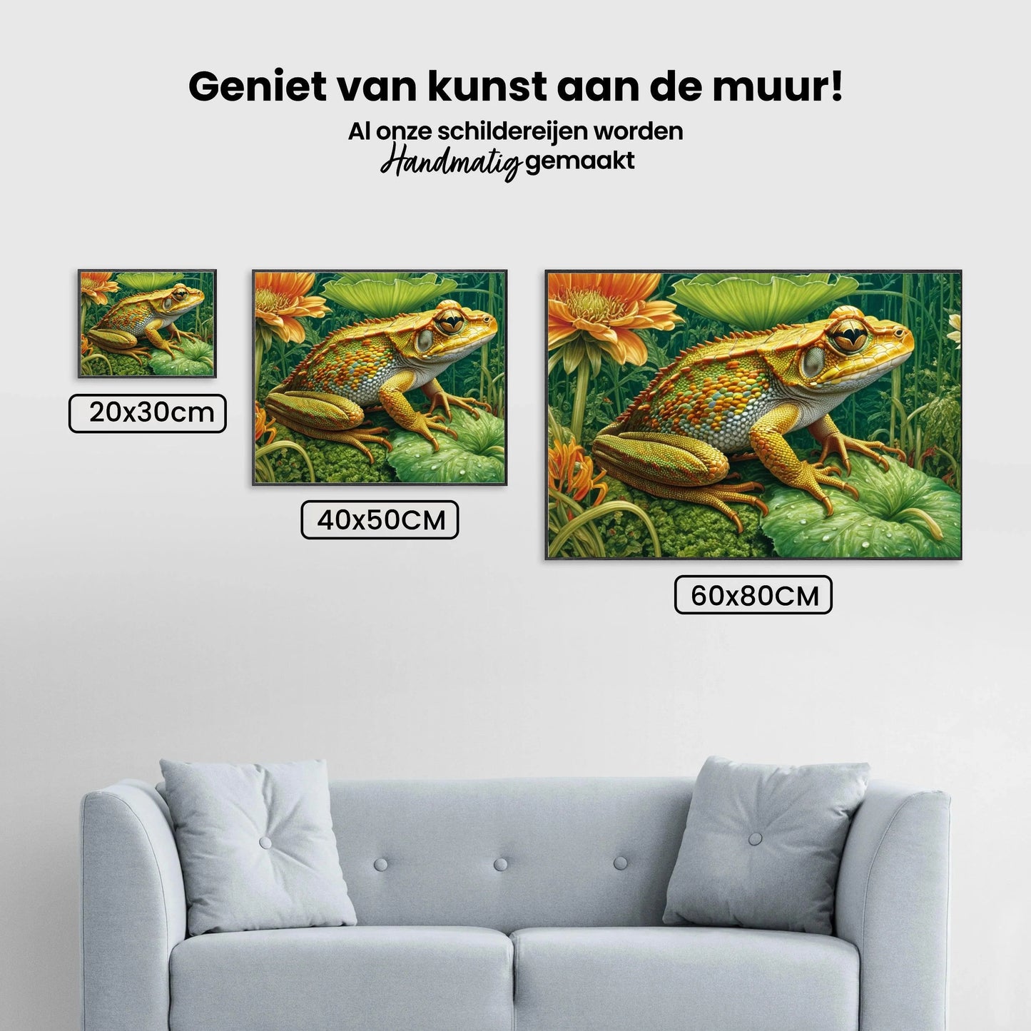 Diamond Painting Żaba na liściu - SEOS Shop ®