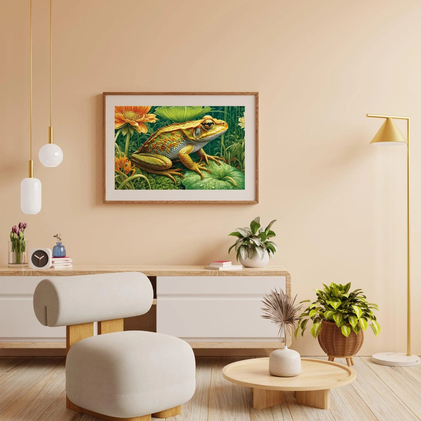 Diamond Painting Żaba na liściu - SEOS Shop ®