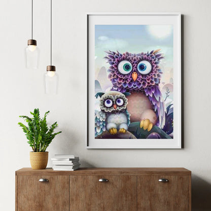 Diamond Painting Dziecięce Sówki - SEOS Shop ®