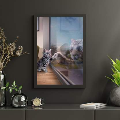 Diamond Painting Kociak z Tygrysem – SEOS Shop ®