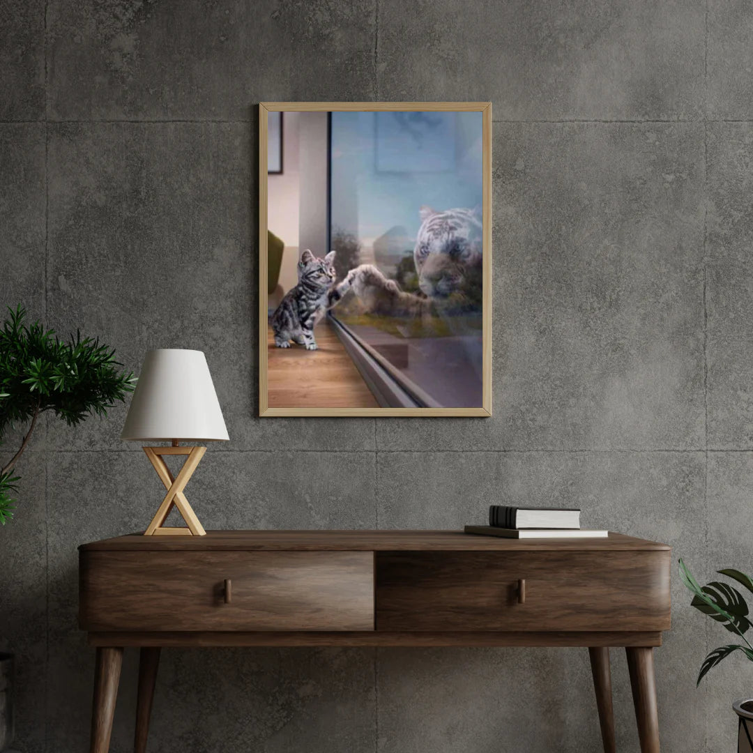 Diamond Painting Kociak z Tygrysem – SEOS Shop ®