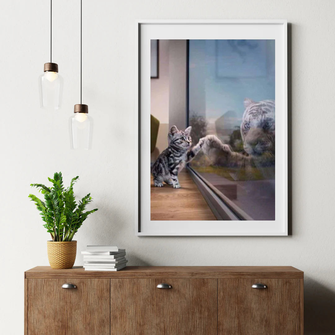 Diamond Painting Kociak z Tygrysem – SEOS Shop ®