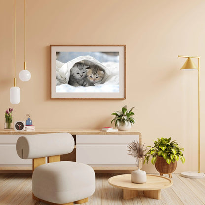 Diamond Painting Kocięta w Łóżku - SEOS Shop ®