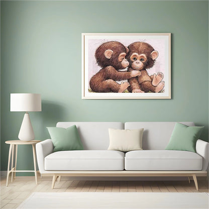 Diamond Painting Małpki – SEOS Shop ®
