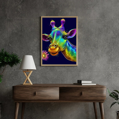 Diamond Painting Kolorowa Żyrafa - SEOS Shop ®