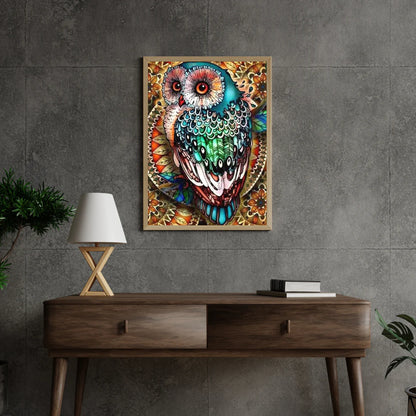 Diamond Painting Kolorowa sówka - SEOS Shop ®