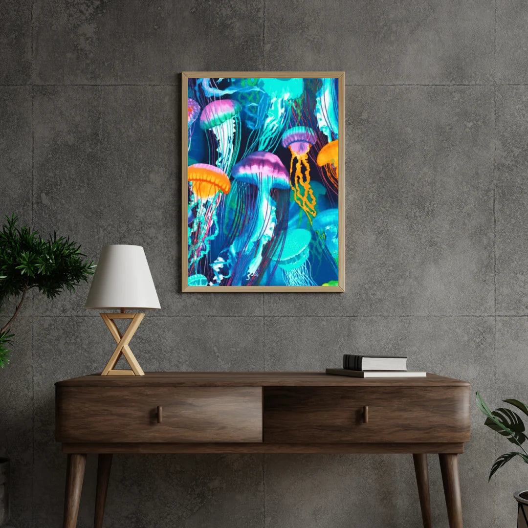 Diamond Painting Kolorowe meduzy - SEOS Shop ®