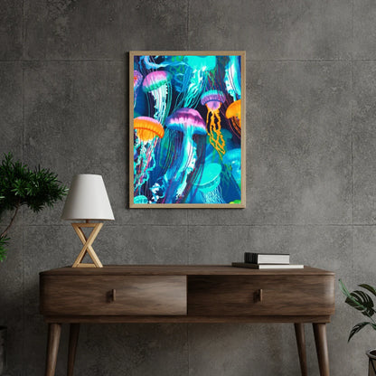 Diamond Painting Kolorowe meduzy - SEOS Shop ®