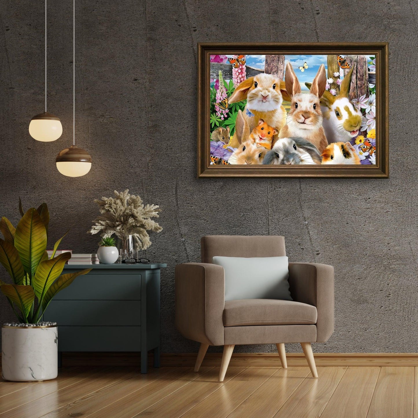 Diamond Painting Królicze Rodzina - SEOS Shop ®