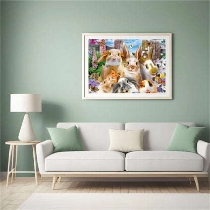 Diamond Painting Królicze Rodzina - SEOS Shop ®